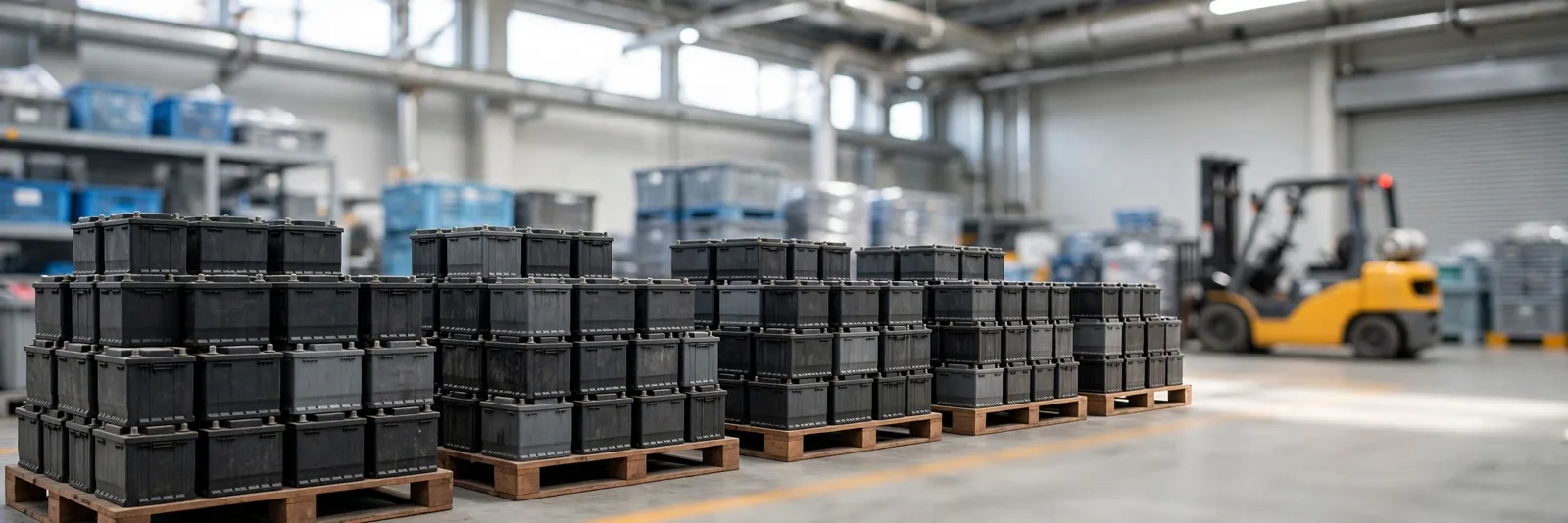 Used car batteries bought for recycling